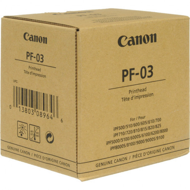 Cabeça de impressão inkjet CANON PF-03