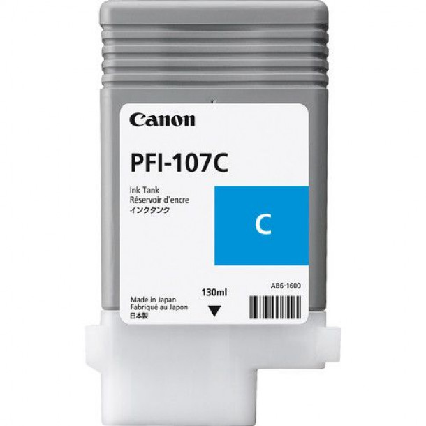 Cartucho Canon LUCIA PRO INK PFI-107 Ciano 130ml 6706B001AA