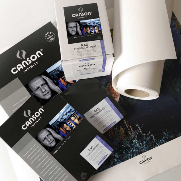 Canson Infinity RAG Photographique 310gsm MATE 24'' 61cm x 15 m